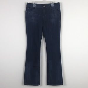 INC Dark Wash Boot Leg Jeans